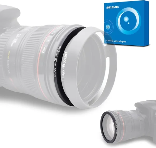 Miniatura 38 de Anillo de filtros de cámara de 1.181 in a 1.929 in, anillos de filtros compatibles con todas las marcas Ø30mm lente a Ø49mm UV ND CPL accesorio