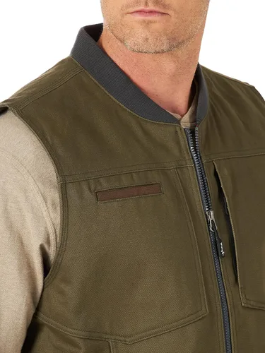 Miniatura 3 de Wrangler Riggs Workwear Chaleco de trabajo con capas resistentes para hombre