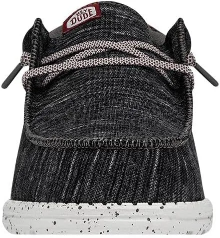 Miniatura 4 de Hey Dude Wally Jersey para hombre Mocasines para hombre Zapatos sin cordones para hombre Cómodo y ligero