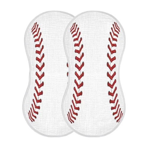 Miniatura 18 de Juego de 1 paños de muselina para bebé, suaves y absorbentes, con estampado de vaca, baberos, toalla facial para niños recién nacidos, 22 x 11 Vaca