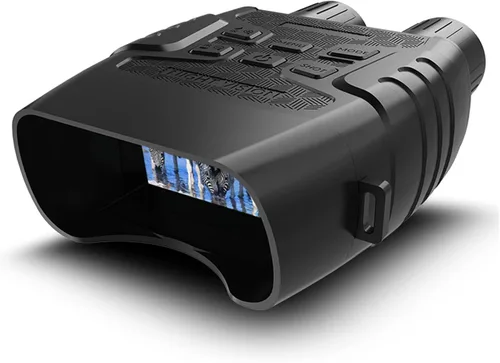 Miniatura 9 de Gafas de visión nocturna, pantalla de visualización grande de 3.8 pulgadas, binoculares con zoom digital 12X, prismáticos de visión nocturna de alta