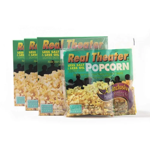 Miniatura 12 de Paquetes de palomitas de maíz todo en uno, kits de palomitas de maíz todo incluido, maíz dulce y salado, granos de palomitas de maíz para máquina