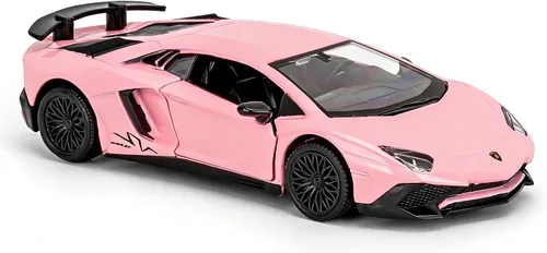 Miniatura 9 de TGRCM-CZ Modelo de coche a escala 1/36 Lamborghini Aventador LP770-4 de fundición, coche de juguete de aleación de zinc para niños, coche de juguete