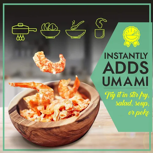 Miniatura 4 de Camarones grandes de Luisiana secos de Asia Trans, favorito hawaiano, fresco y deshidratado para aperitivos, ensalada asiática de mariscos, pad thai