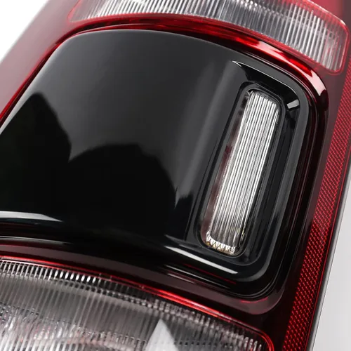 Miniatura 7 de FIONE: Para Dodge Ram 1500 Conjunto de luz trasera sin punto ciego 2019-2022 tipo LED y lente roja cromada interior izquierda lado del conductor luz