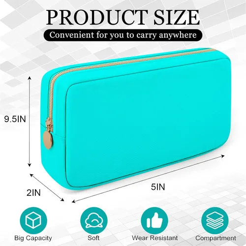 Miniatura 2 de XSUIOY Bolsa de maquillaje de viaje para bolso, bonita bolsa de maquillaje preparada para cosméticos, bolsa organizadora para mujeres, bolsa