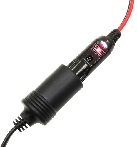 Miniatura 7 de Enchufe macho de repuesto para encendedor de cigarrillos de 12 V con fusible y cables – enchufe macho de 12 V 15 A para encendedor de cigarrillos