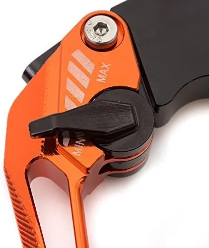 Miniatura 4 de FXCNC Palancas de embrague de freno corto para motocicleta compatibles con SV650 SV650S 1999-2009, DL650 V-STROM 2004-2010, KATANA 600/750 Palanca