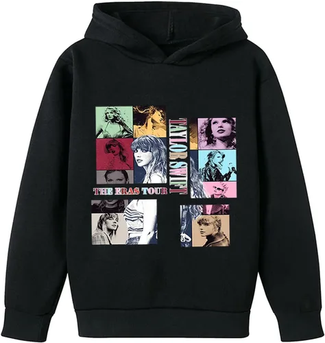 Miniatura 3 de AneiDa Chándal 1989 para niñas de 3 a 12 años, divertido regalo con capucha para amantes de la música Tayler, sudadera con capucha para niños