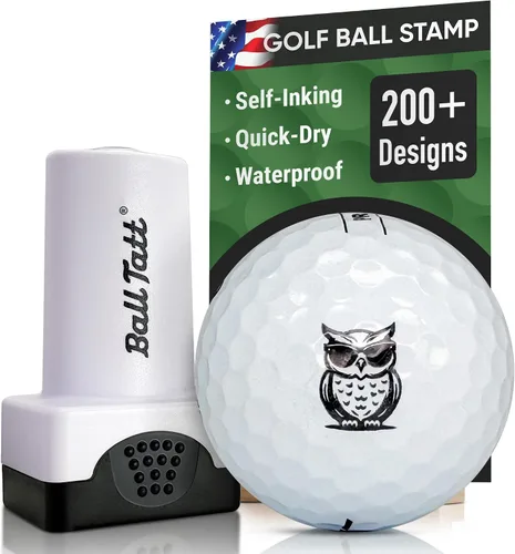 Miniatura 31 de Sello de pelota de golf - Marcador autoentintado - Herramienta de marcado permanente de secado rápido, sin fugas ni recargas, sello de golf