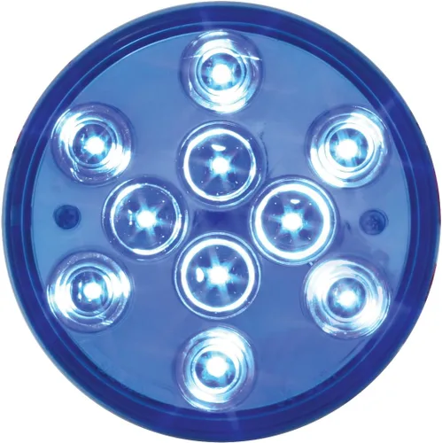 Miniatura 7 de Grand General 76850 - Luz LED (4 pulgadas Mega 10 Plus Am/Am con montaje en brida SS y coleta), 1 paquete