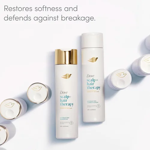 Miniatura 5 de Dove Density Boost Acondicionador Hidratante Terapia para el Cuero Cabelludo para Cabello Seco, con Vitamina B3, Zinc y 0% Sulfatos, 9.25 oz