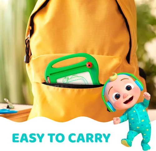 Miniatura 6 de Lollipop Tablero magnético Cocomelon Travel Sketcher Bloc de dibujo para niños con bolígrafo magnético - Juego creativo sobre la marcha, grandes