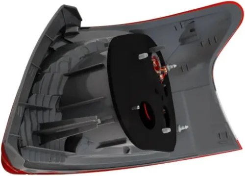 Miniatura 2 de Para 2007 08 09 10 11 2012 Toyota Yaris Luz trasera del pasajero Base del lado del pasajero Modelo Sedan Reemplazo para TO2819133 81551-52600