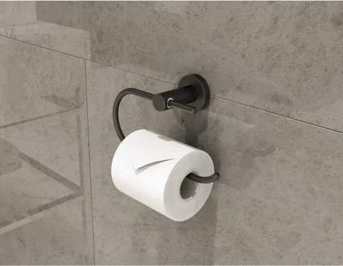 Miniatura 3 de Symmons 35AC3BUNDLEMB - Juego de accesorios de baño de pared de 3 piezas, color negro mate Mate negro