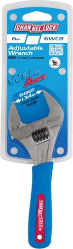 Miniatura 6 de Channellock 6WCB 6-Pulgadas Llave Inglesa Ajustable de Ancho Amplio, CÓDIGO AZUL