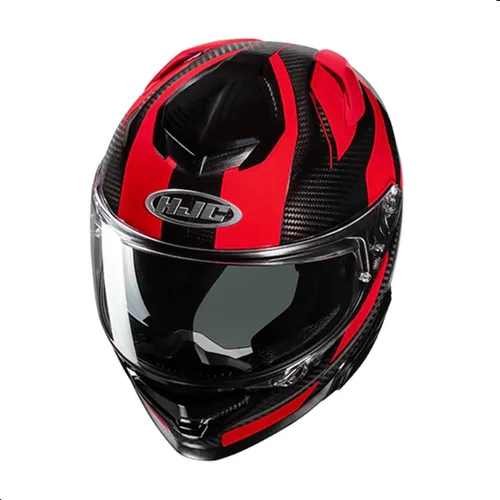Miniatura 2 de Casco para motocicleta HJC RPHA 71 Carbon Hamil con visera protectora HJ-40 Pinlock, aprobado por DOT (MC1, X-Small)