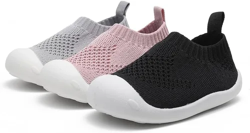 Miniatura 5 de Zapatos para caminar para bebés, zapatillas de deporte transpirables para niños pequeños