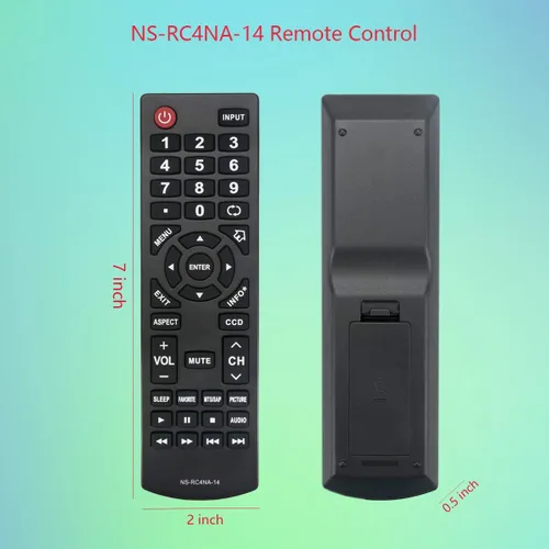 Miniatura 4 de GHUST NS-RC4NA-14 - Mando a distancia universal para Insignia TV NS-50D40SNA14 NS-50D550NA15 NS-50E440NA14 NS-50L440NA14 NS-55D440NA14