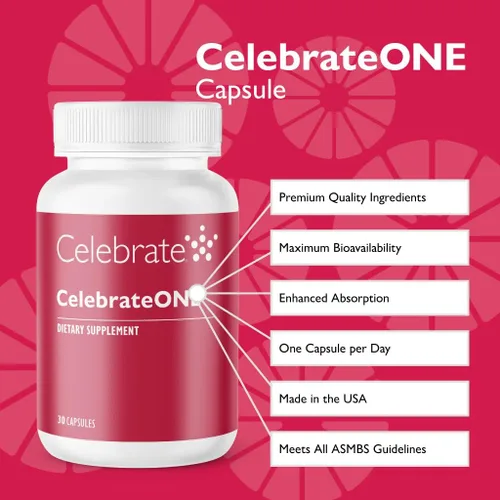 Miniatura 2 de Celebrate Vitamins CelebrateONE, sin hierro, multivitamínico bariátrico una vez al día, vitaminas y minerales esenciales, bypass gástrico