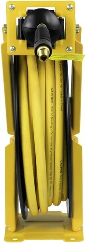 Miniatura 5 de DeWalt DXCM024-0343 Carrete de manguera de doble brazo con manguera de goma premium de 3/8" x 50