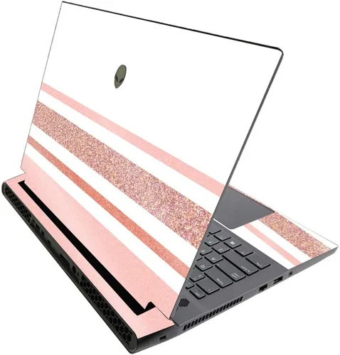 Miniatura 184 de MightySkins - Skin brillante con purpurina para Alienware M17 R3 (2020) y M17 R4 (2021) - Diversión de los años 90 Acabado duradero con purpurina
