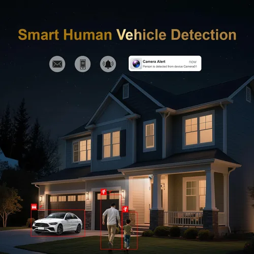 Miniatura 5 de Anpviz Sistema de cámara de seguridad PoE de 16 canales 4K con audio bidireccional, 16 cámaras de torreta IP con cable de 8 MP para exteriores