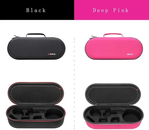 Miniatura 8 de RLSOCO Estuche rígido para secador de pelo Dyson Supersonic Nural/Supersónico HD15 HD08 HD07 HD03 HD01, bolsa de almacenamiento portátil de viaje