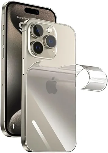 Epivol Película protectora de pantalla trasera para iPhone 15 Pro Max Película de hidrogel no vidrio