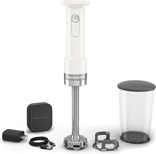 Miniatura 7 de KitchenAid Batidora de mano inalámbrica Go - batería incluida, KHBRV71, negro mate