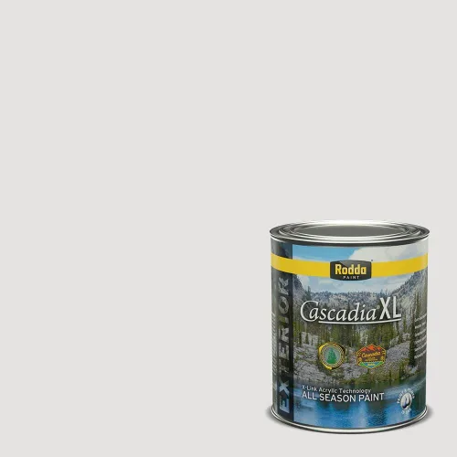 Miniatura 28 de Rodda Paint CASCADIA XL - Pintura satinada e imprimación para exteriores en uno, cuarto de galón, idea abstracta