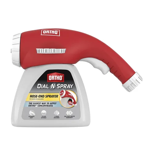Ortho Dial N Spray Pulverizador de manguera para herbicida líquido y matainsectos, fungicida, fertilizante con 14 configuraciones de dilución