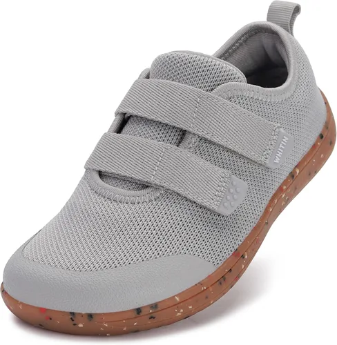 Miniatura 16 de WHITIN - Zapatos de ir descalzo anchos para niños pequeños Zapatillas minimalistas para niños/niñas Suela Zero-Drop saludable Crecer de manera