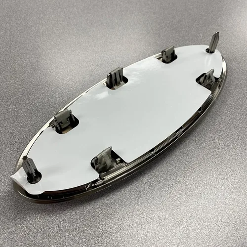 Miniatura 5 de Insignias ovaladas para parrilla y portón trasero Ford F-150 negro ahumado 18-20 sin cámara frontal