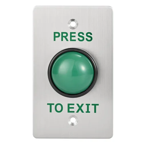 Miniatura 9 de Presione el botón de salida para el control de acceso de la puerta Botón de presión grande IP68 Impermeable 304 Shell de acero inoxidable NO/COM