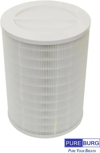 Miniatura 5 de PUREBURG Filtro de repuesto compatible con purificador de aire RENPHO R-M003 R-M003-F1 R-M003-F2, H13 HEPA carbón activado 2 en 1 filtración de 4