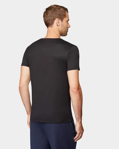 Miniatura 5 de 32 DEGREES Paquete de 4 camisetas básicas frescas de secado rápido para hombre