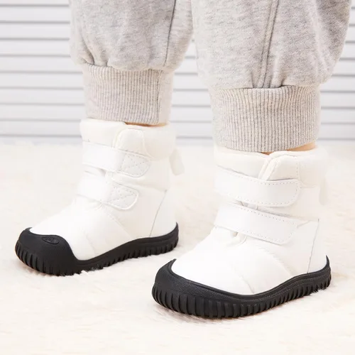 Miniatura 135 de BMCiTYBM Botas de nieve de invierno para bebés y niños pequeños, de piel sintética, cálidas, antideslizantes, zapatos para primeros pasos