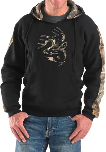Miniatura 3 de Legendary Whitetails - Sudadera con capucha para hombre con detalles de camuflaje