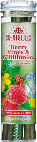 Miniatura 17 de Scentsicles - Varillas aromáticas de adorno de otoño y manzanas, 1 botella (6 varillas en total)