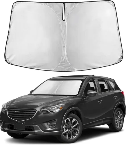Miniatura 34 de Autovir Parasol para parabrisas Rivian R1S 2022-2024 2025 2026, parasol para ventana delantera, protección UV, bloqueador de calor, accesorios