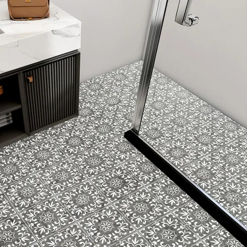 Miniatura 4 de 4 plantillas de mandala reutilizables de 8 x 8 pulgadas, plantillas de piso de azulejos, plantillas de pared bohemias para pintar paredes, azulejos