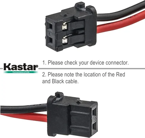 Miniatura 2 de Kastar Reemplazo de batería para Panasonic HHR-P401 HHR-P401A KX-TG2400 KX-TG2500 KX-TG2550 KX-TG2560 KX-TG2570 KX-TG2650 KX-TG2670 KX-TG2680