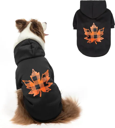Miniatura 42 de SCENEREAL Sudadera de seguridad con capucha para perros grandes, medianos y pequeños, para niños y niñas, disfraz de perro suave con agujero para #1