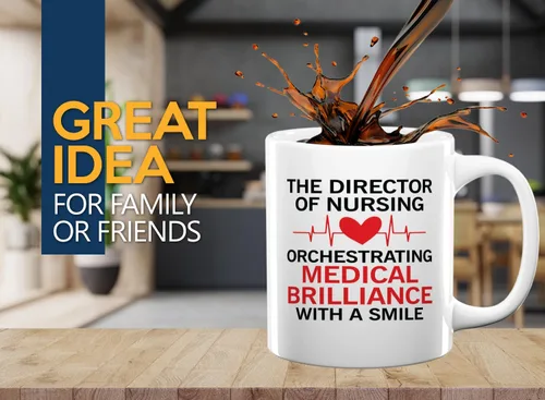 Miniatura 2 de Nurse Director Coffee Mug 11oz White -Brilliance - Labor Clinical Certified Nursing Assistant Surgica Oncology Practitioner