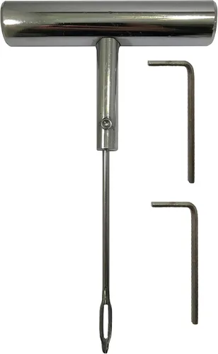 Miniatura 5 de Kit de tapones para neumáticos de 65 piezas, kit de reparación de neumáticos planos, sonda de enchufe resistente y herramienta de aguja, fijación