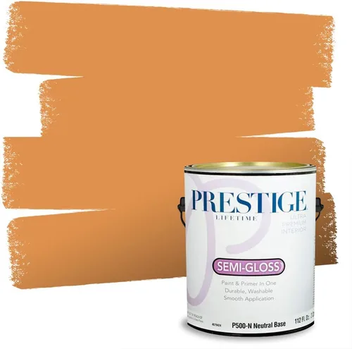 Miniatura 25 de PRESTIGE Pintura exterior e imprimación en uno, bronceado Aberdeen, plano, 1 galón