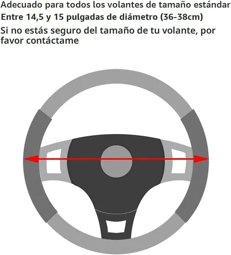 Miniatura 5 de YOGURTCK Linda funda antideslizante para volante de cuero rosa suave con diamantes y cristales brillantes, universal de 15 pulgadas para mujeres