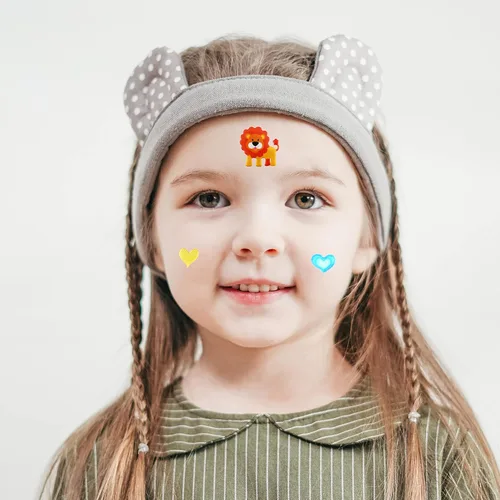 Miniatura 6 de SAVITA Adhesivos 3D para niños y niñas pequeños +500 paquete variado de calcomanías hinchadas para álbum de recortes, diario de viñetas, incluye