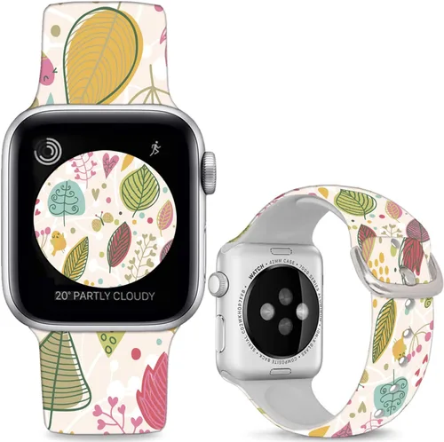Miniatura 8 de Correas de reloj de silicona suave compatibles con Apple Watch de 1.496 in 1.575 in 1.614 in 1.654 in 1.732 in 1.772 in 1.811 in 1.929 in Ultra 2